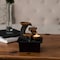 Nature Spring 3-tier Tabletop Water Fountain with Candle Holder, Electric Pump for Office, and Home Decor, 7-inch 130538DGW - alternate 3